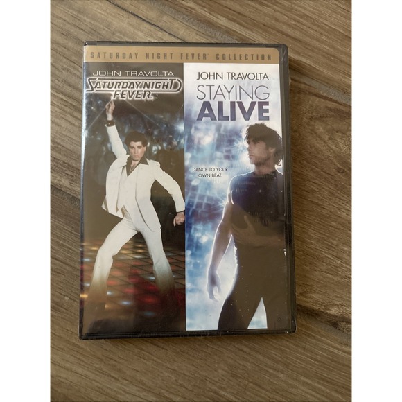 Other - Saturday Night Fever / Staying Alive DVD John Travolta 1970s Disco New Sealed
